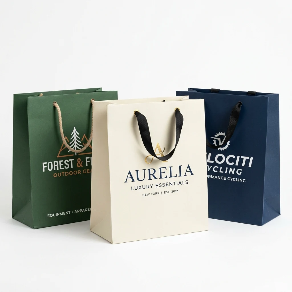 Custom Printed Paper Bags