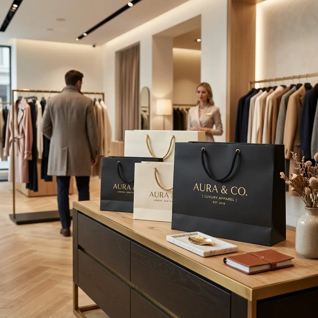 Custom Printed Paper Bags