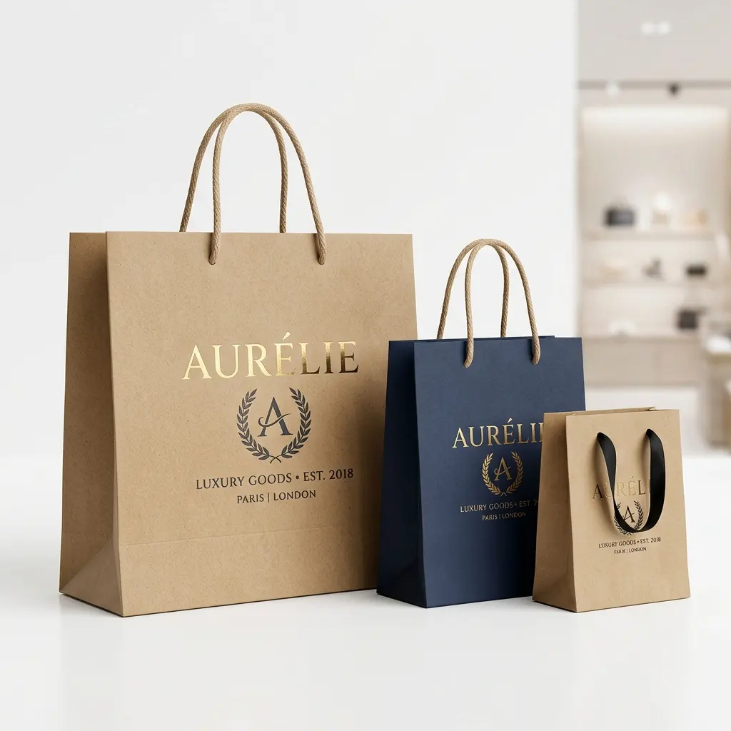 Custom Printed Paper Bags