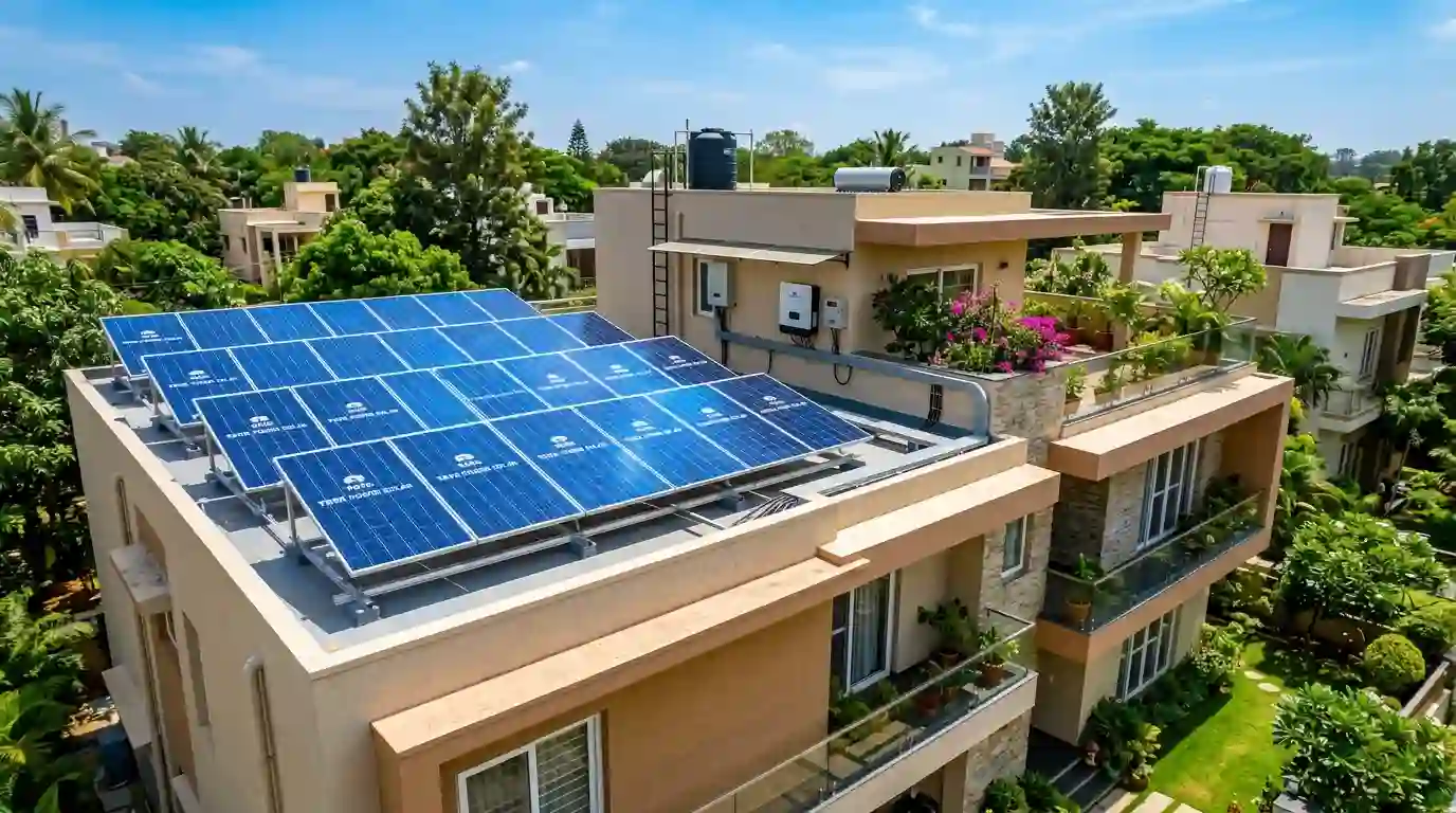 Tata Solar Rooftop System 5kW