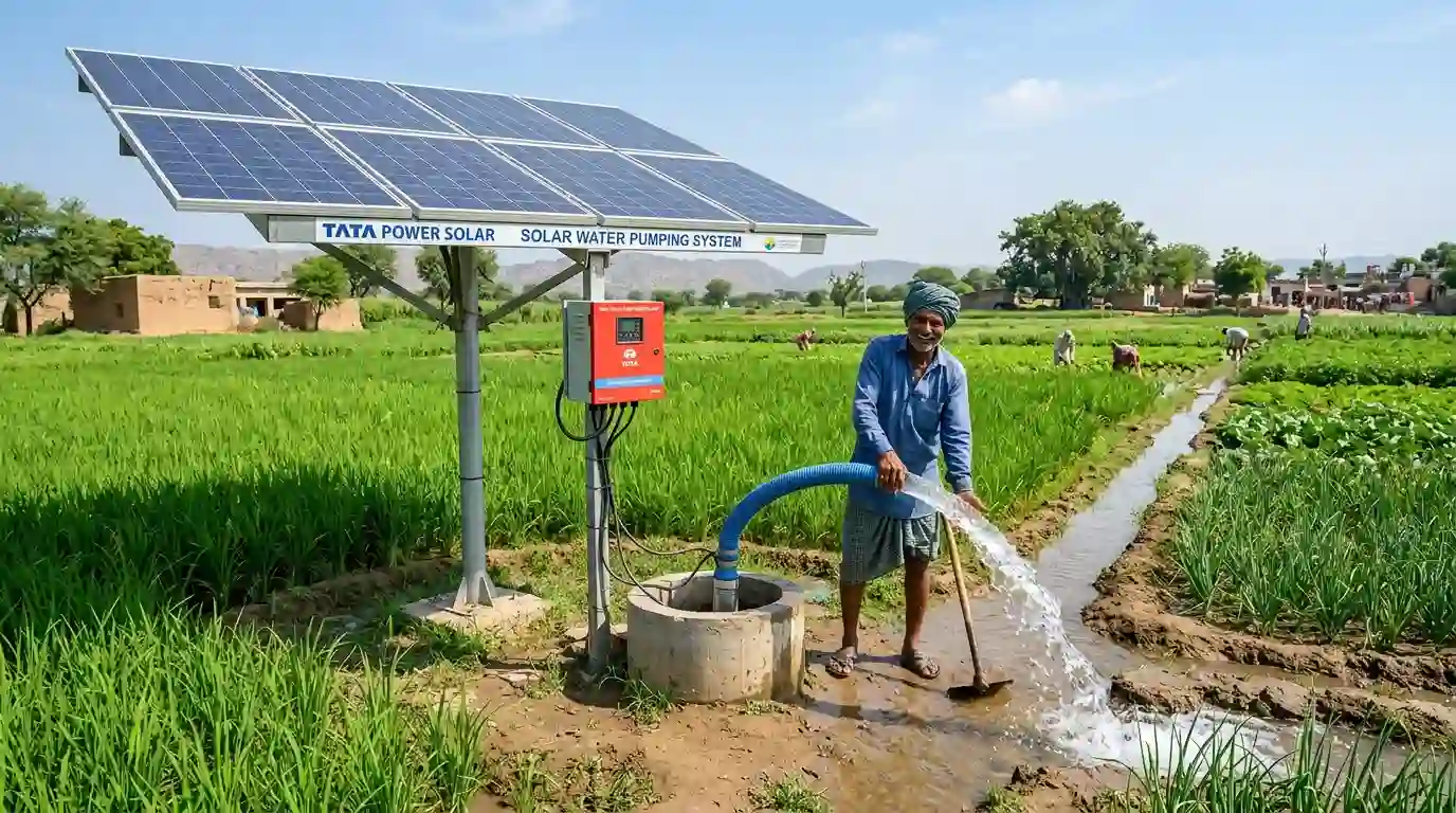 Tata Solar Water Pump System