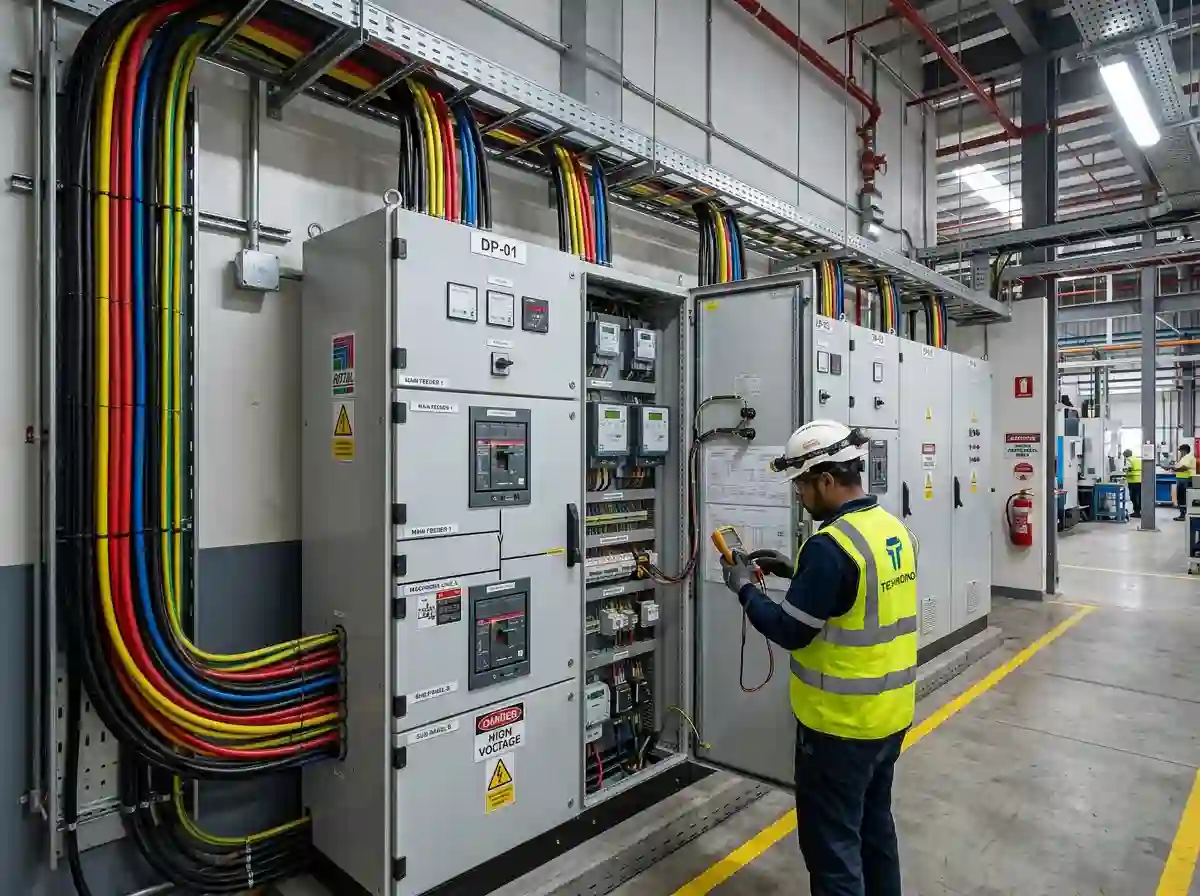 Industrial Power Distribution Panel