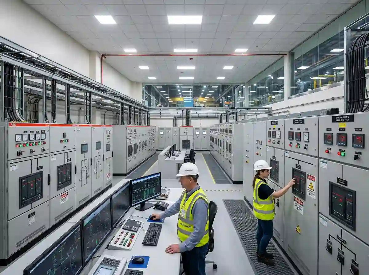 Industrial Power Distribution Panel