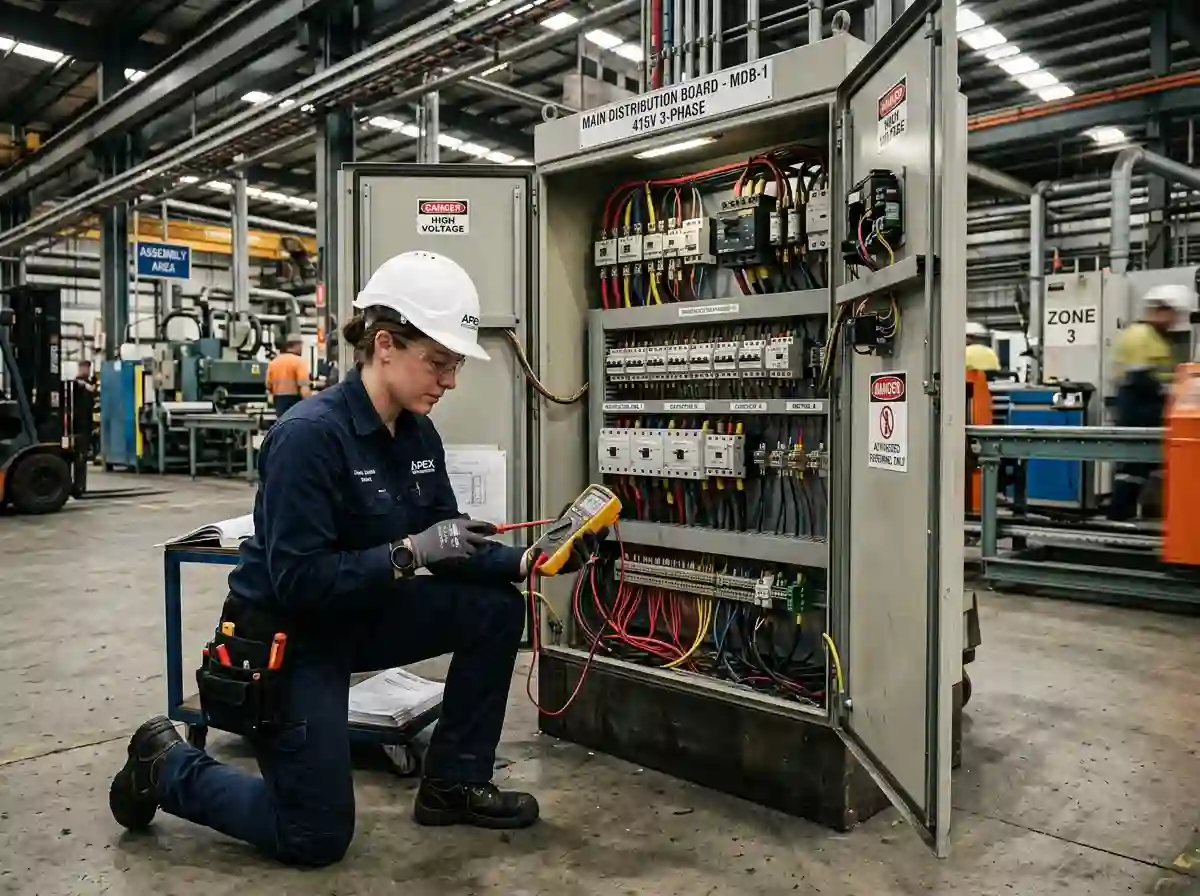 Industrial Power Distribution Panel