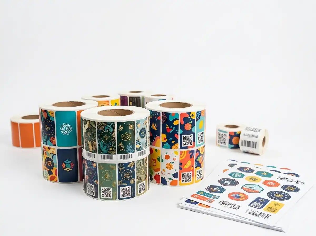 Custom Printed Packaging Labels &amp; Stickers