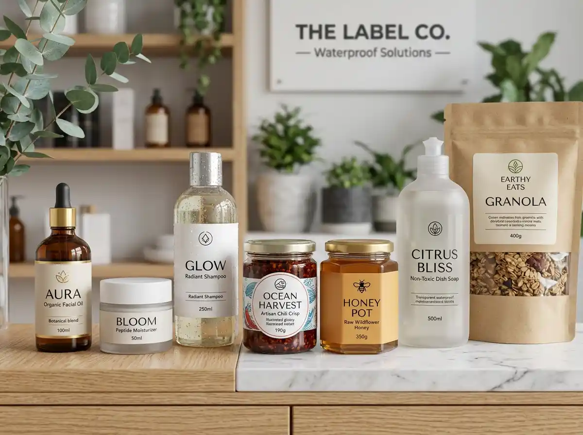 Custom Printed Packaging Labels &amp; Stickers