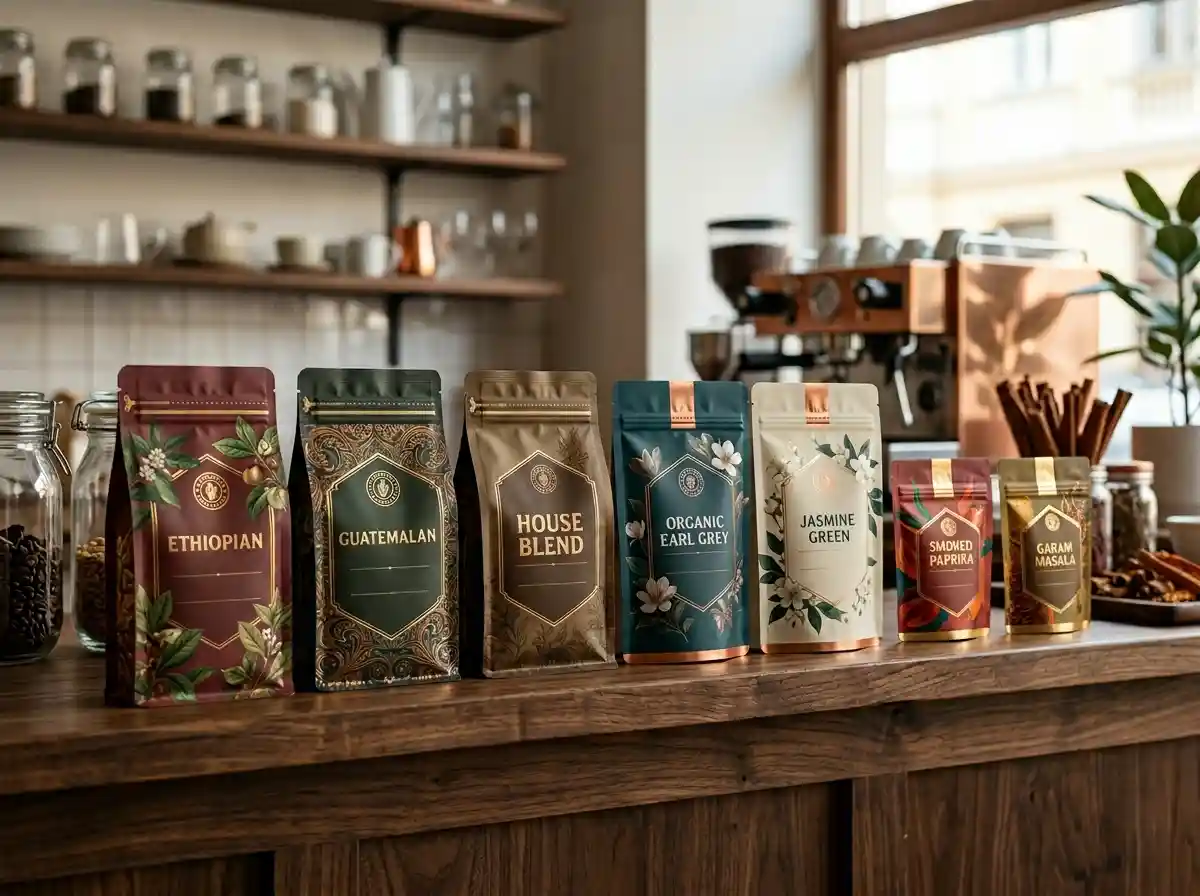 Custom Printed Flexible Packaging Pouches