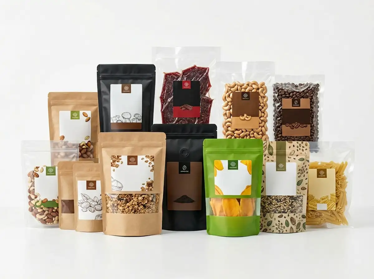 Custom Printed Flexible Packaging Pouches
