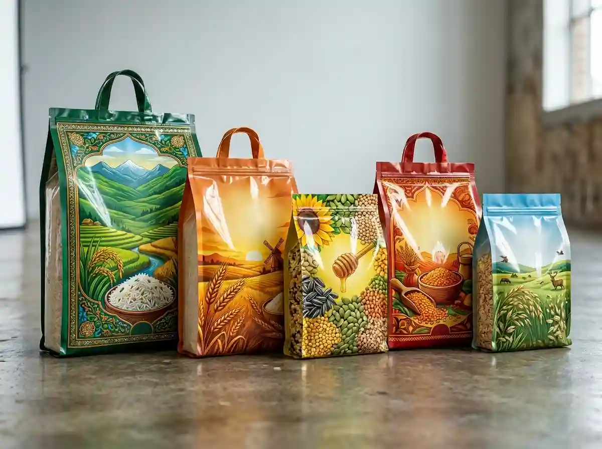 Custom Printed BOPP Packaging Bags