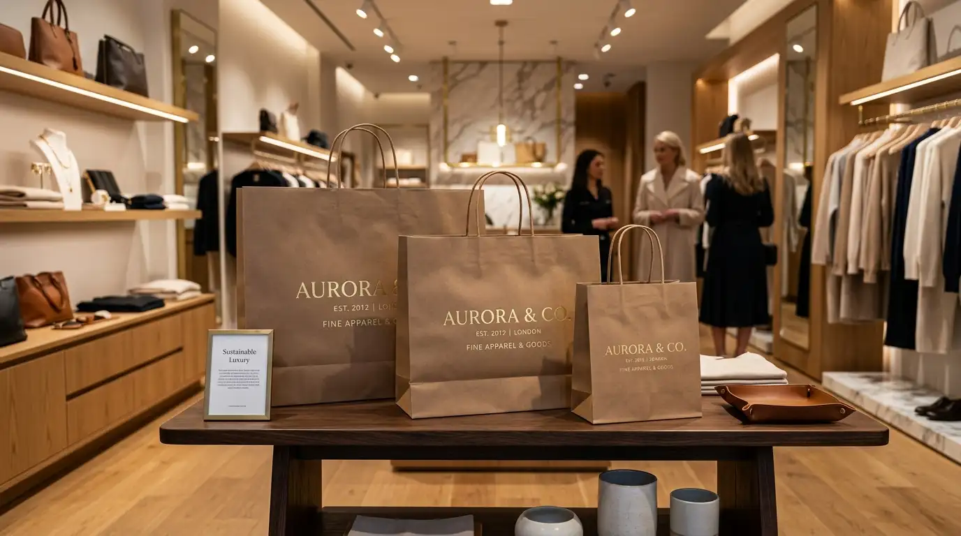 Custom Printed Paper Carry Bags