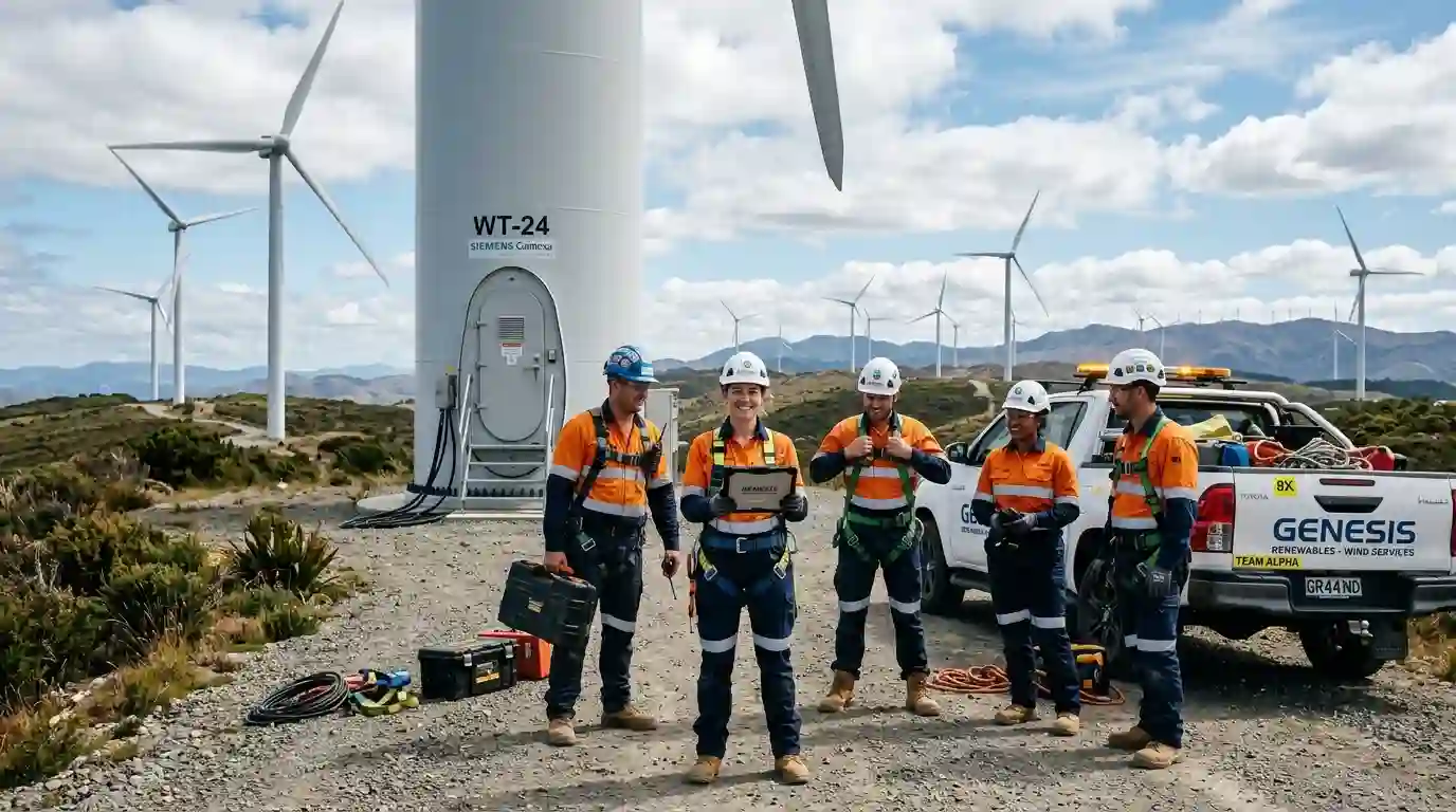 Wind Farm Operations &amp; Maintenance Service