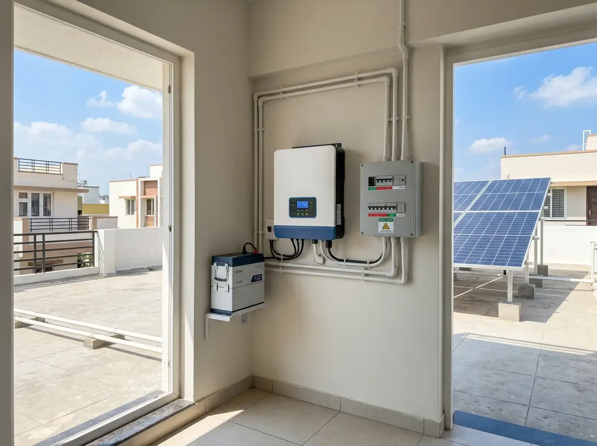 Domestic Solar Rooftop System