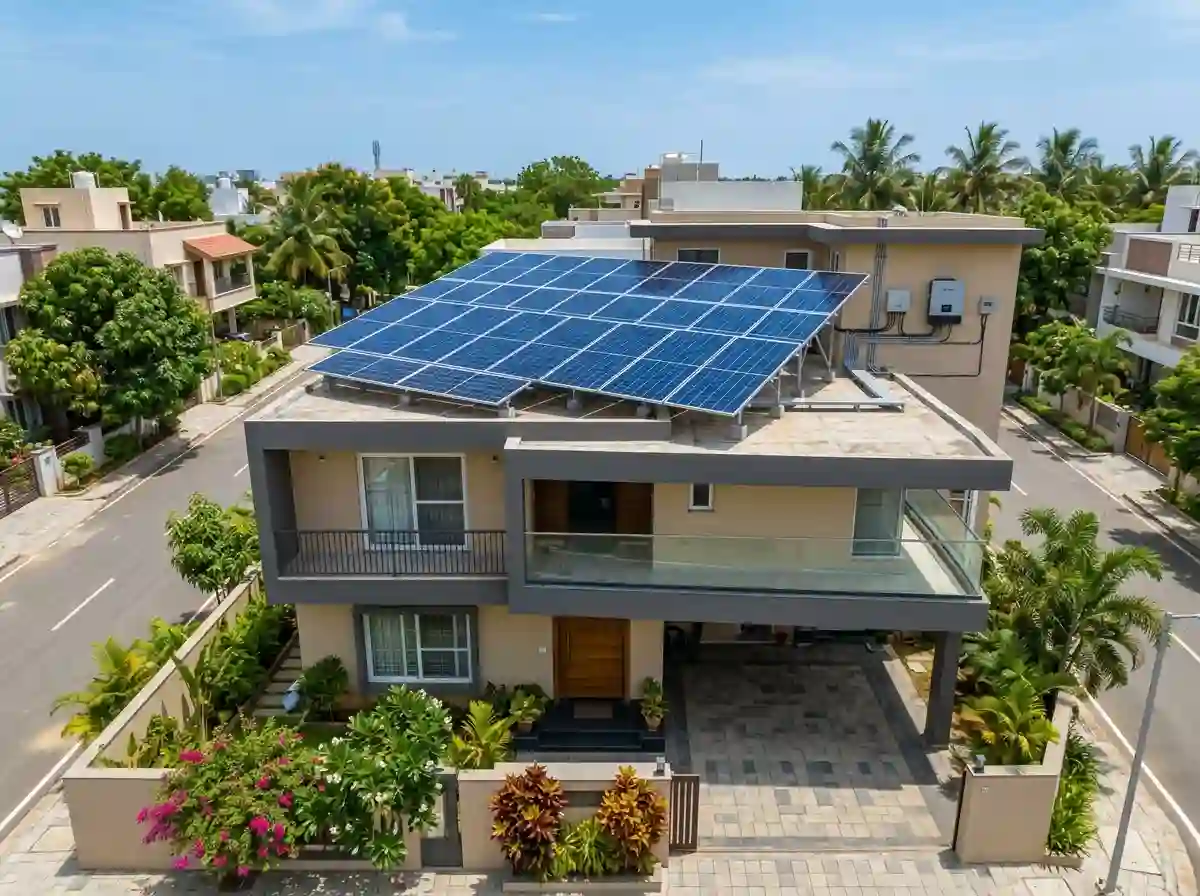 Domestic Solar Rooftop System