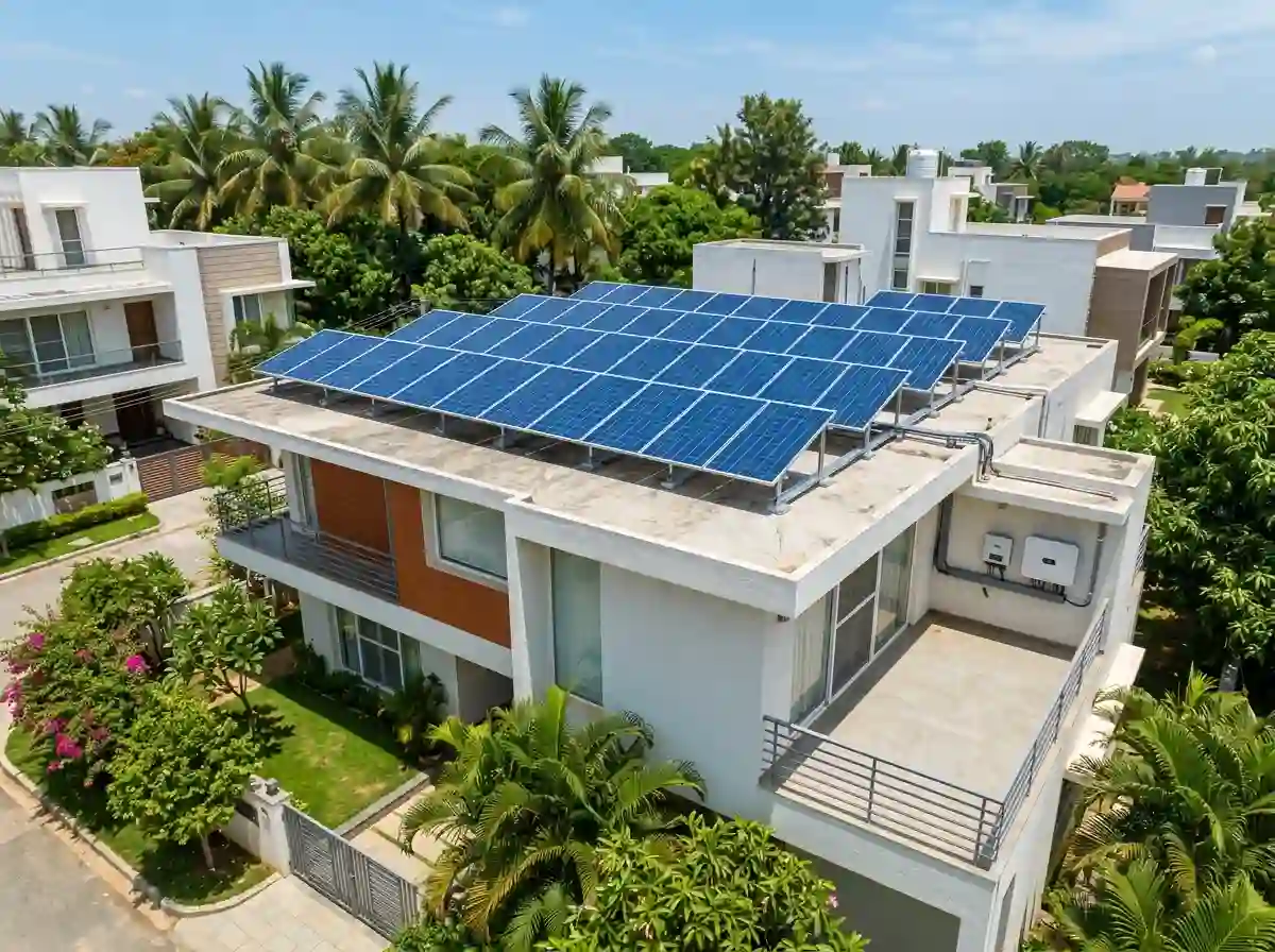 Domestic Solar Rooftop System