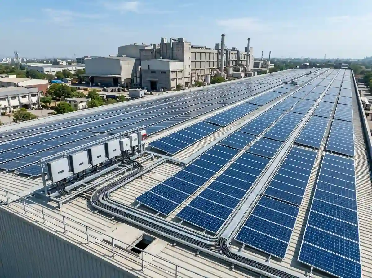 On Grid Solar Power Plant