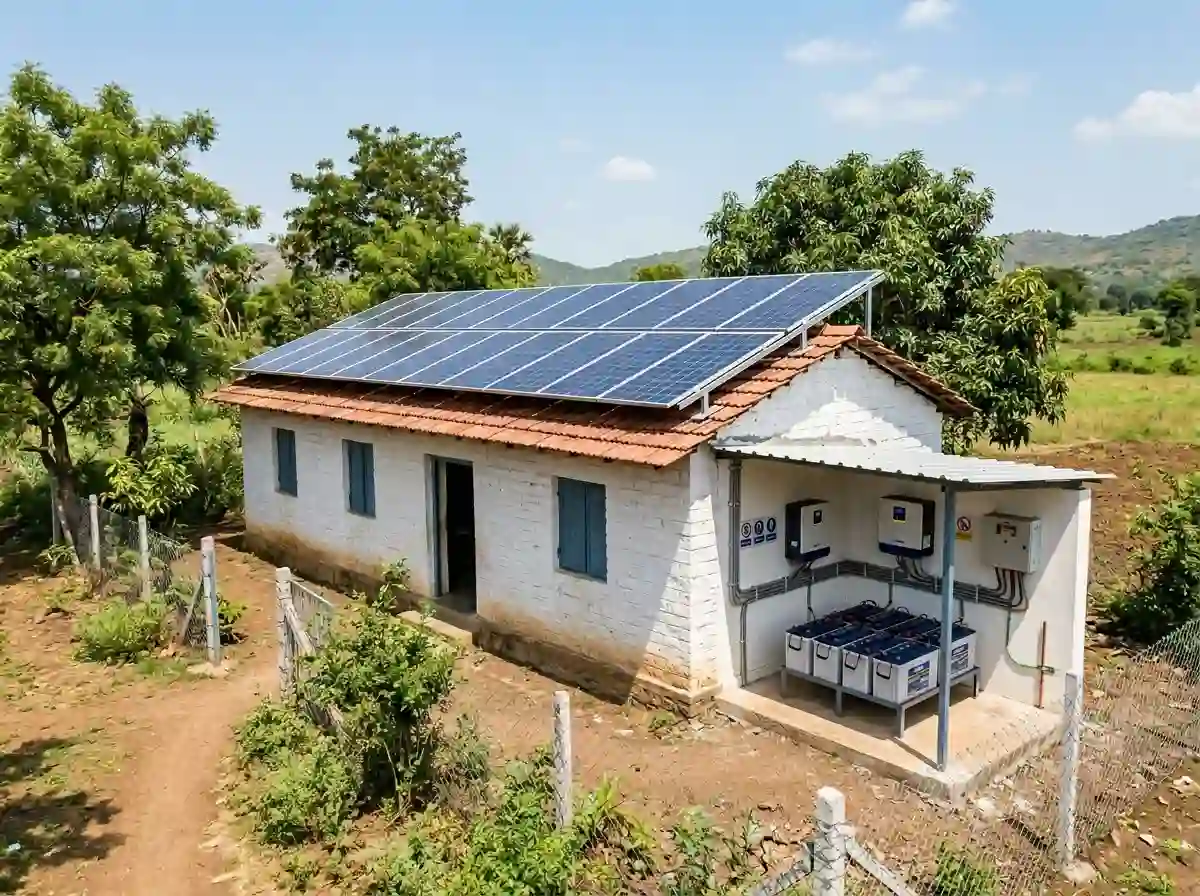 Off Grid Solar Power Plant