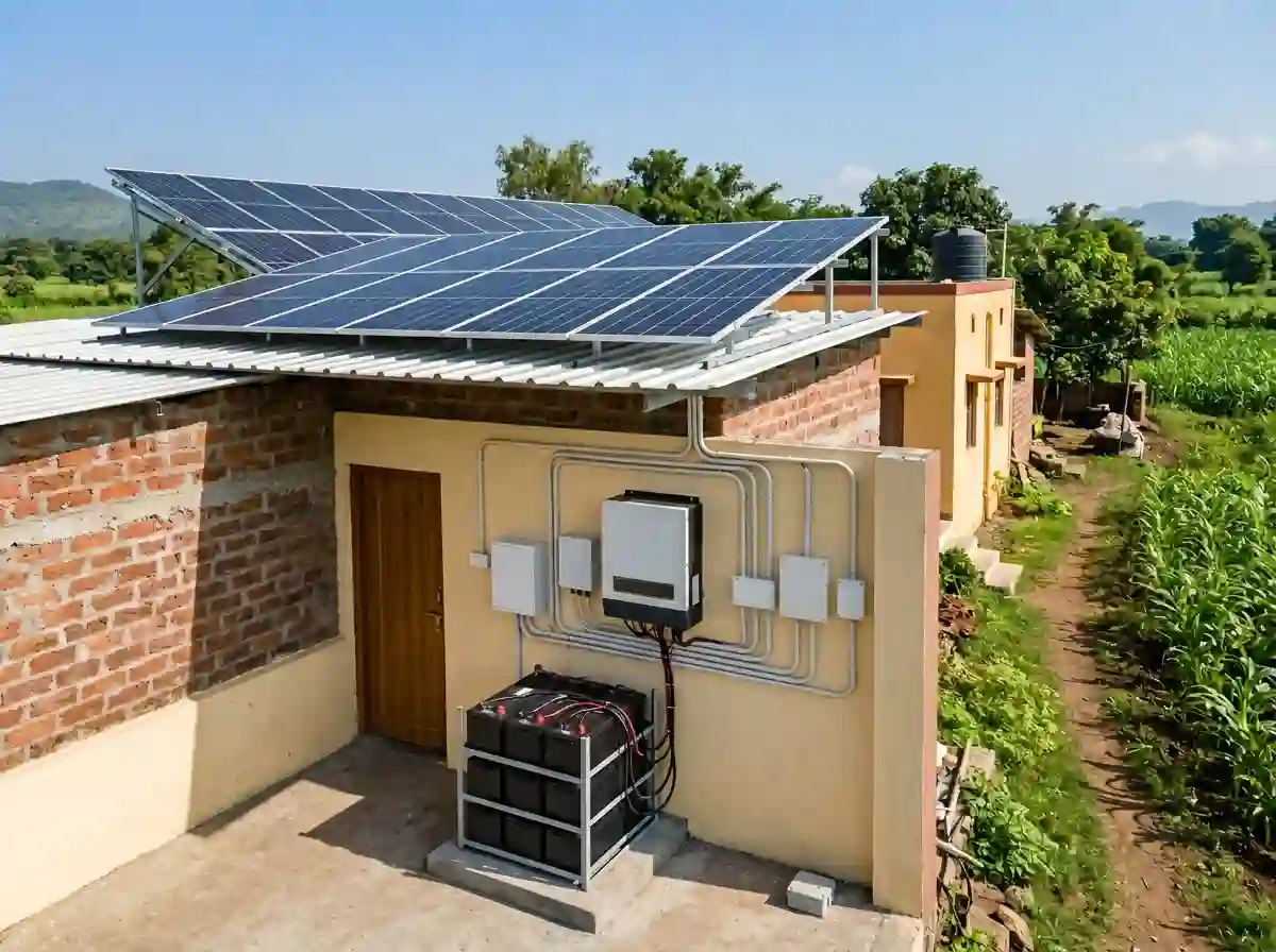 Off Grid Solar Power Plant