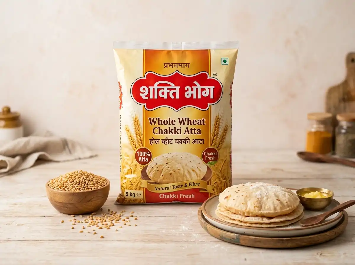 Shakti Bhog Whole Wheat Chakki Att