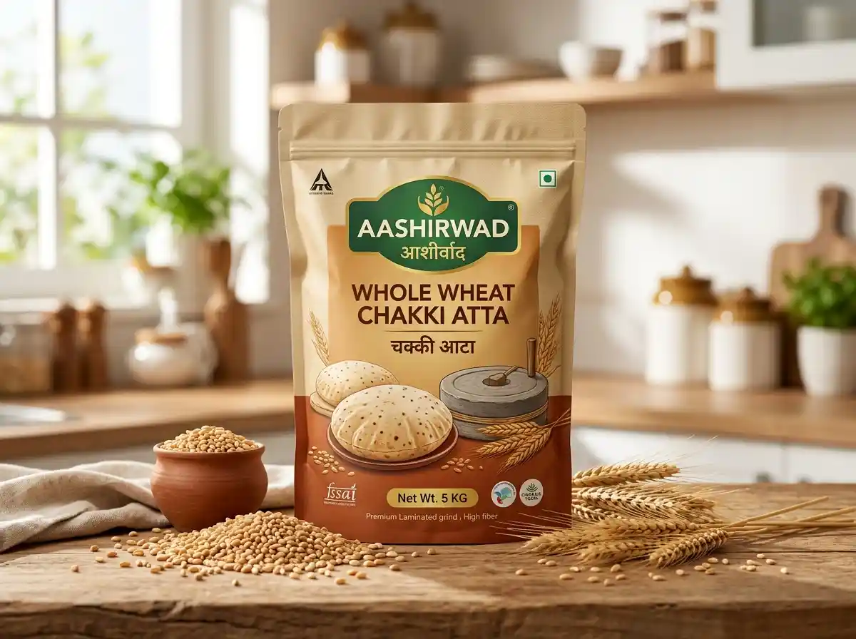 Shakti Bhog Whole Wheat Chakki Att