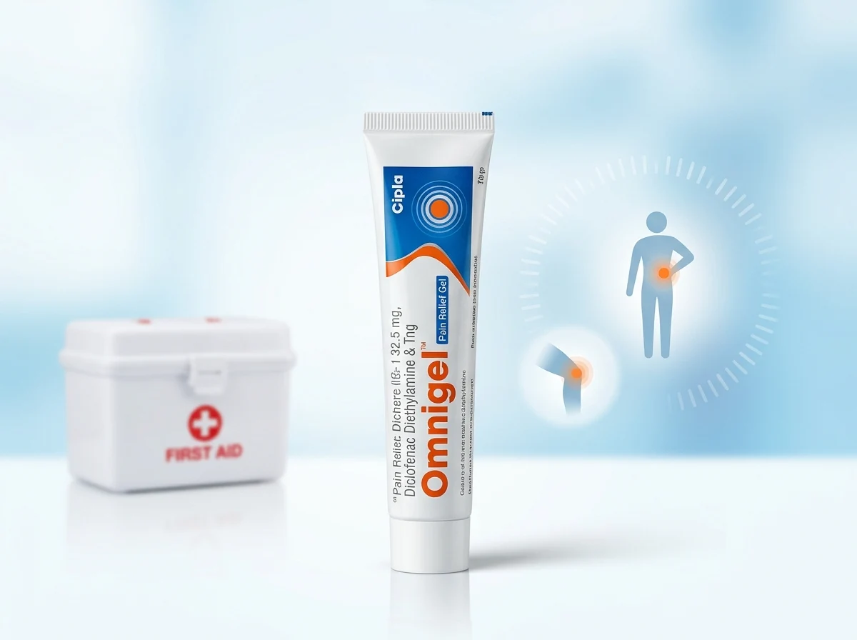 Cipla Omnigel Pain Relief Gel