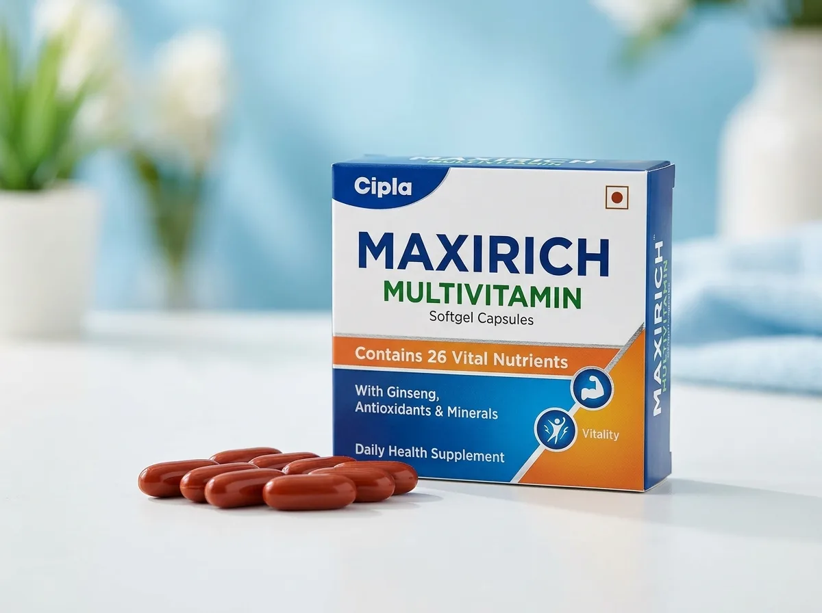Cipla Maxirich Multivitamin Softgel