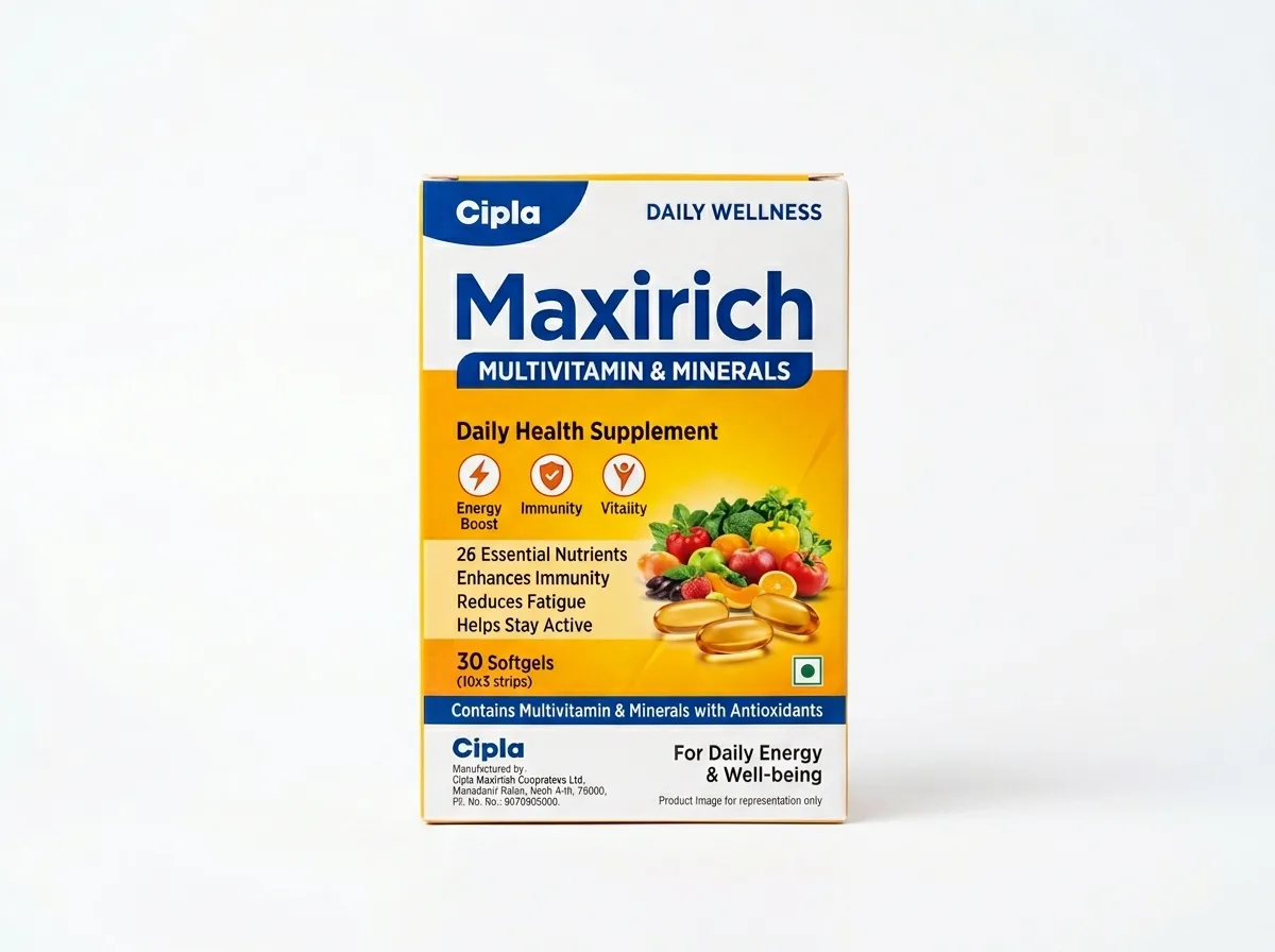 Cipla Maxirich Multivitamin Softgel
