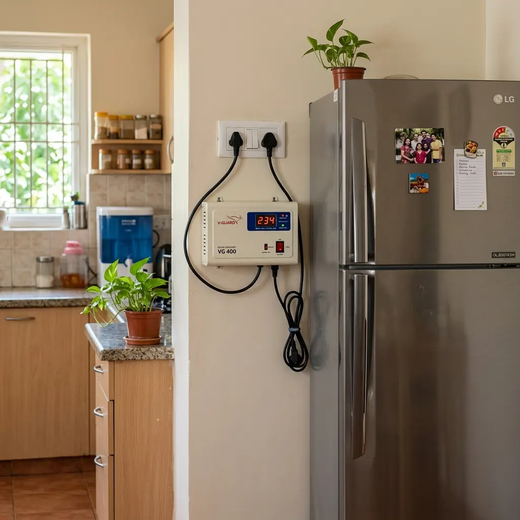 V-Guard Voltage Stabilizer for Home Appliances