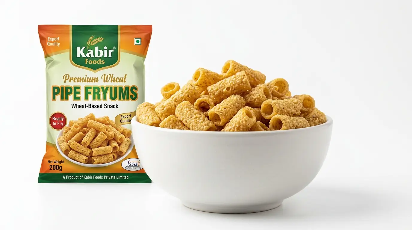Wheat Pipe Fryums