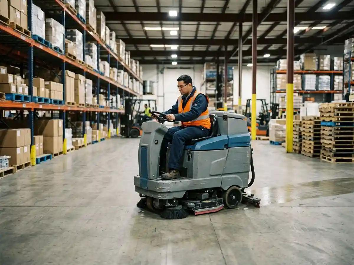 AONE Floor Scrubbing Machine