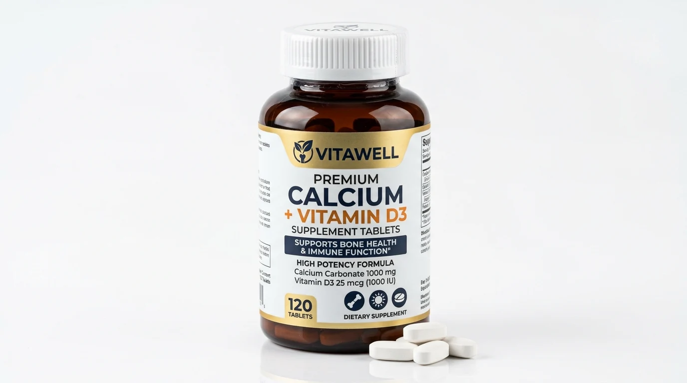 Calcium + Vitamin D3 Tablets