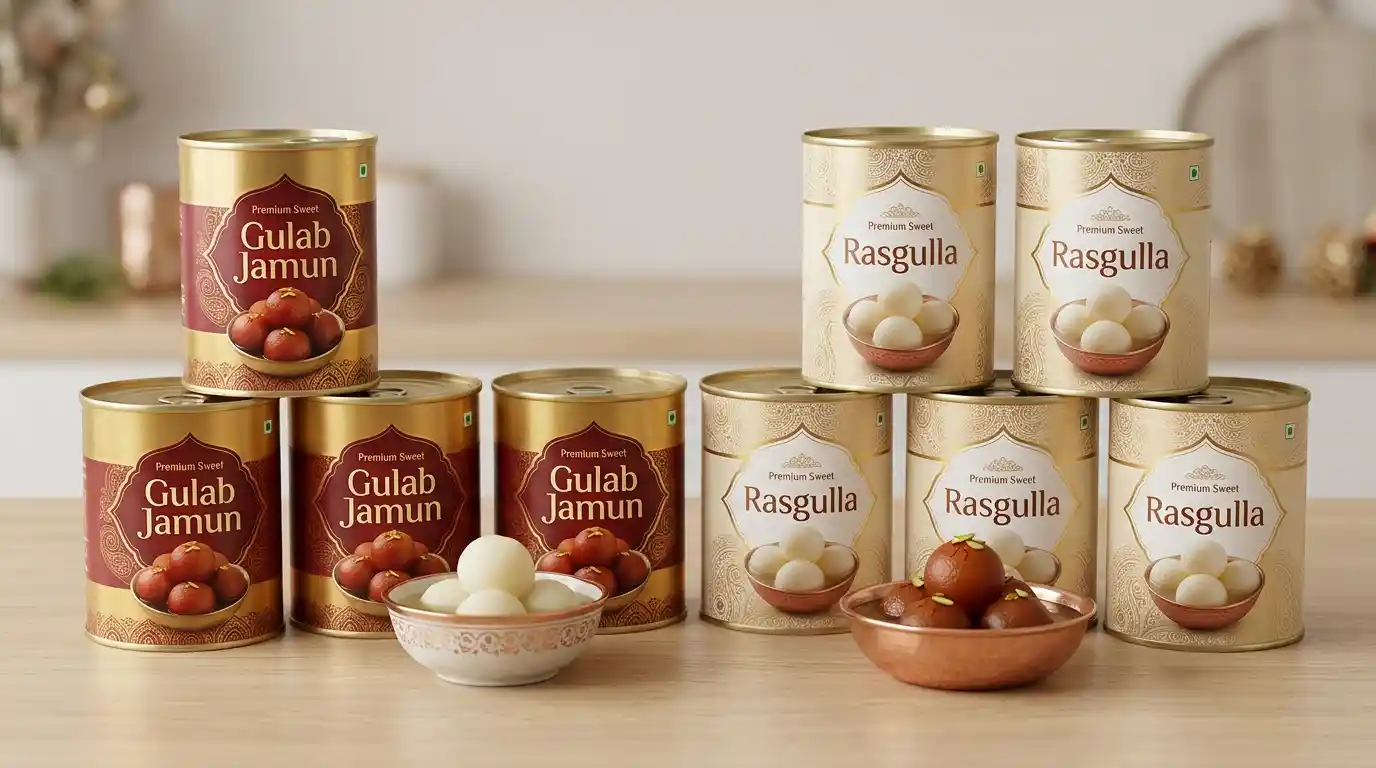 Bikano Rasgulla / Gulab Jamun Sweet Tin