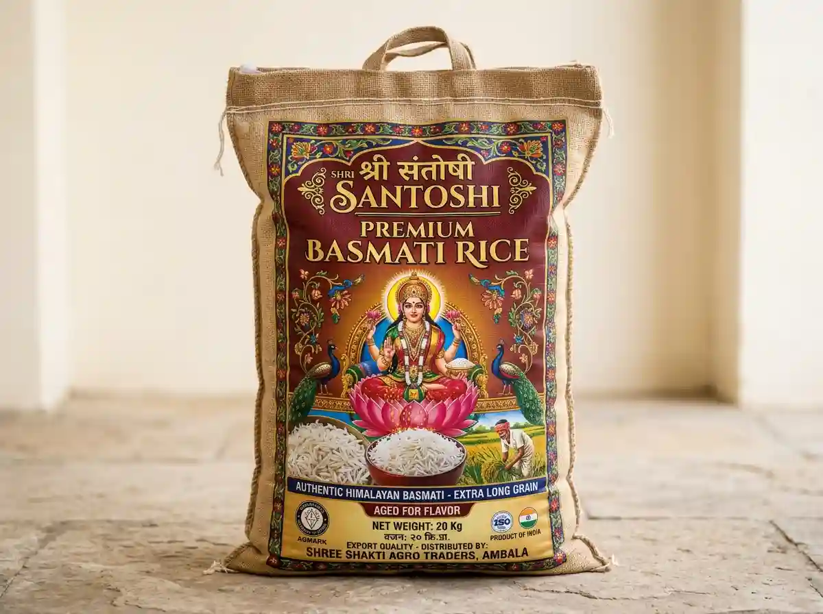 Shri Santoshi Premium Basmati Rice 25kg