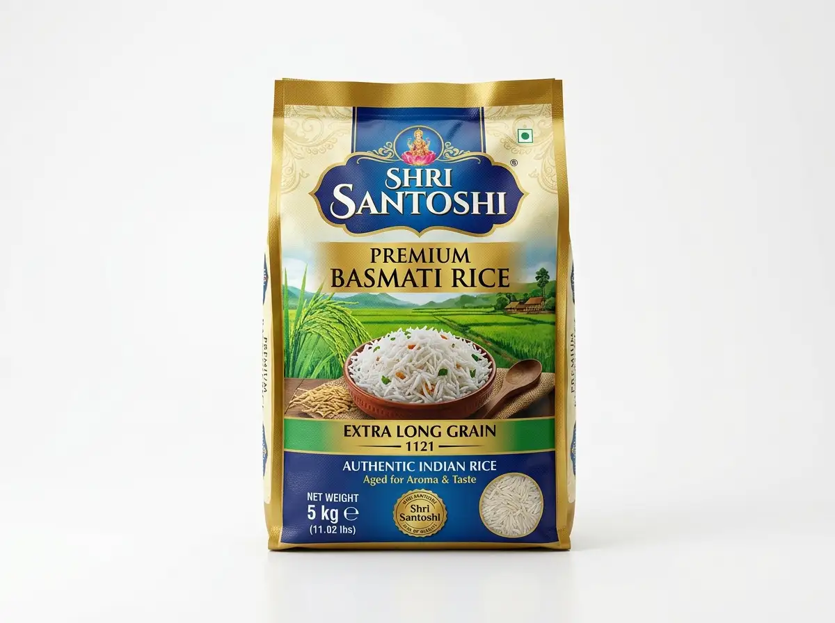 Shri Santoshi Premium Basmati Rice 25kg