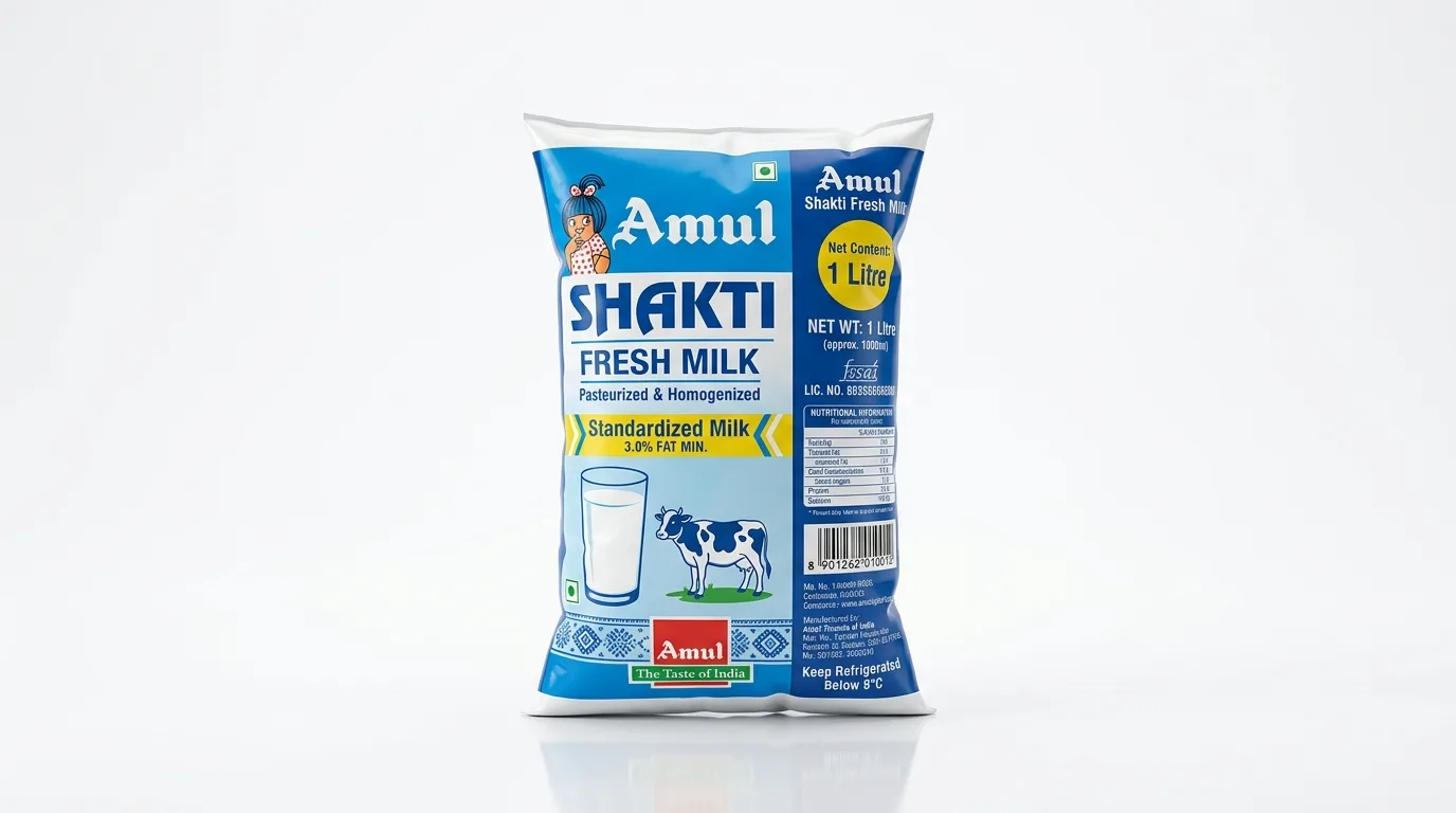 Amul Shakti Fresh Milk 1 Litre
