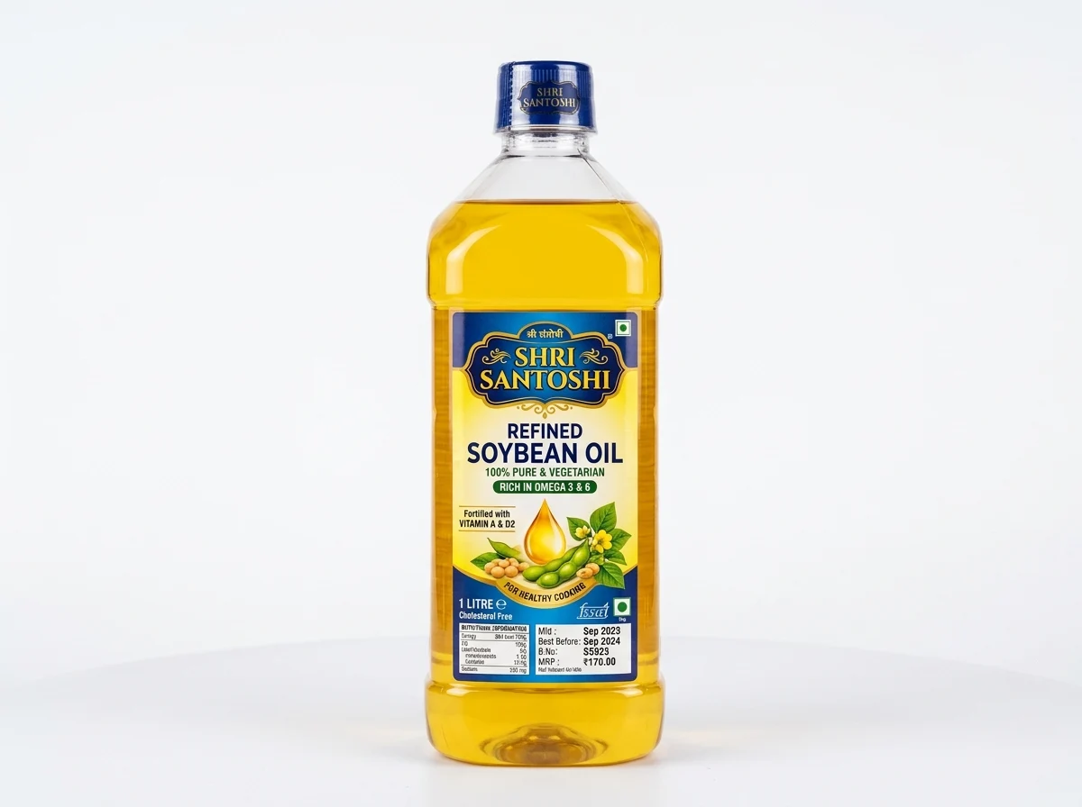 Shri Santoshi Refined Soybean Oil 15L