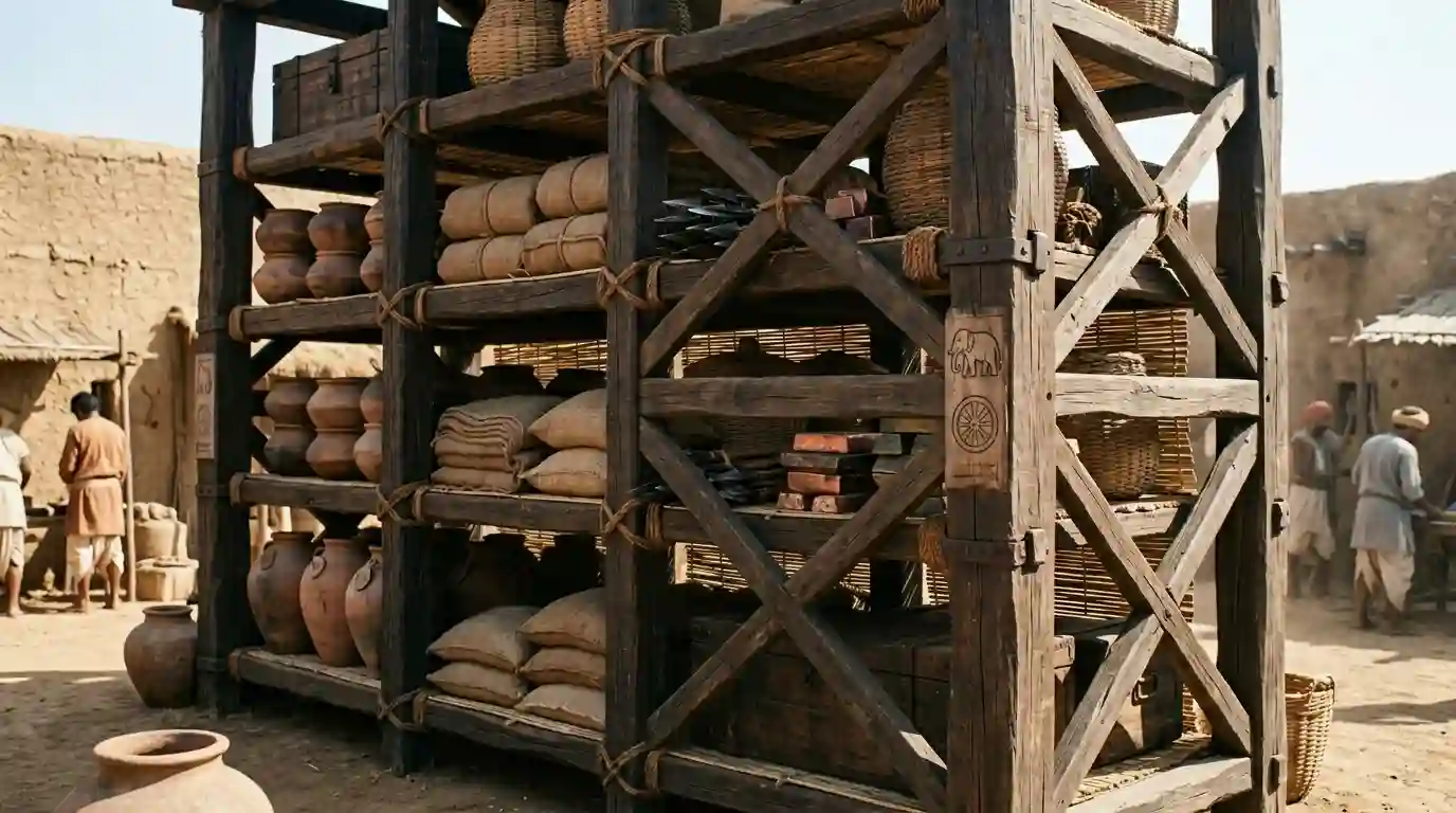Industrial Mild Steel Storage Rack