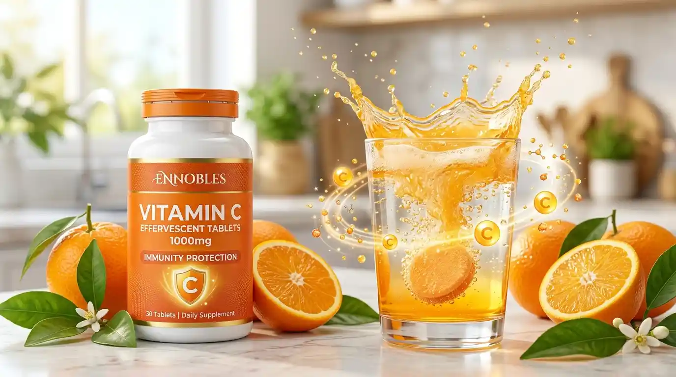 Ennobles Vitamin C Effervescent Tablets 1000mg