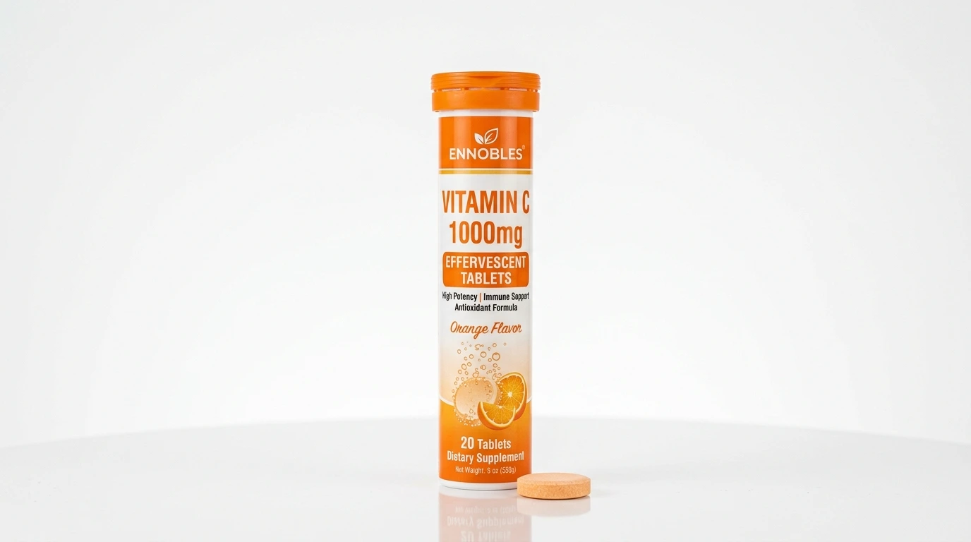 Ennobles Vitamin C Effervescent Tablets 1000mg