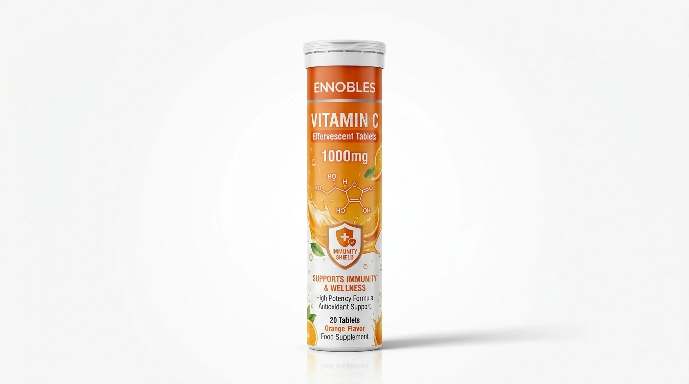 Ennobles Vitamin C Effervescent Tablets 1000mg