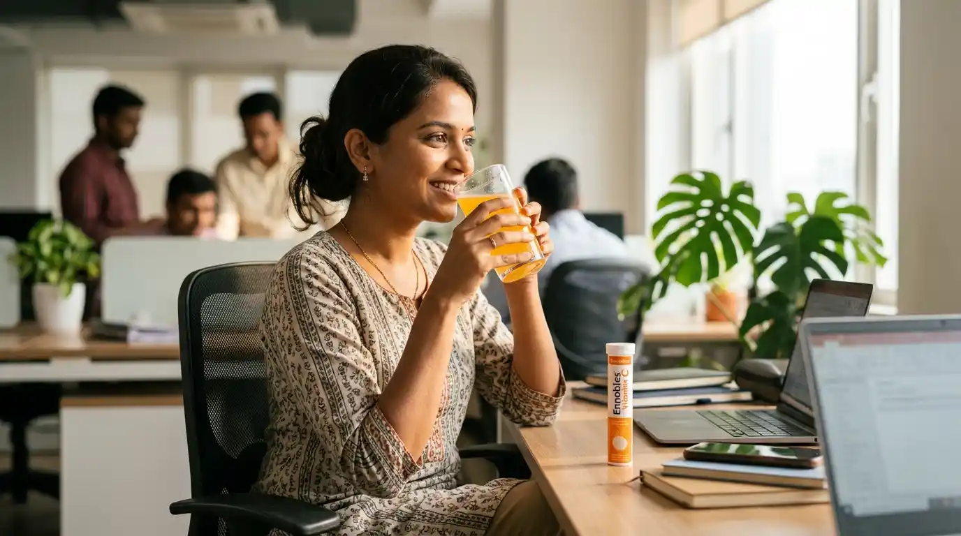 Ennobles Vitamin C Effervescent Tablets 1000mg