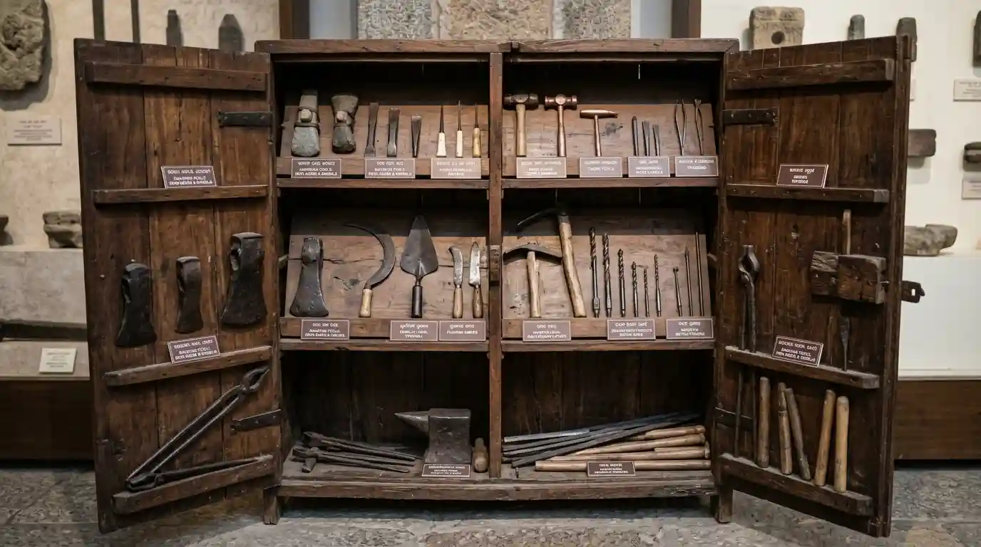 Mild Steel Tool Storage Cabinet