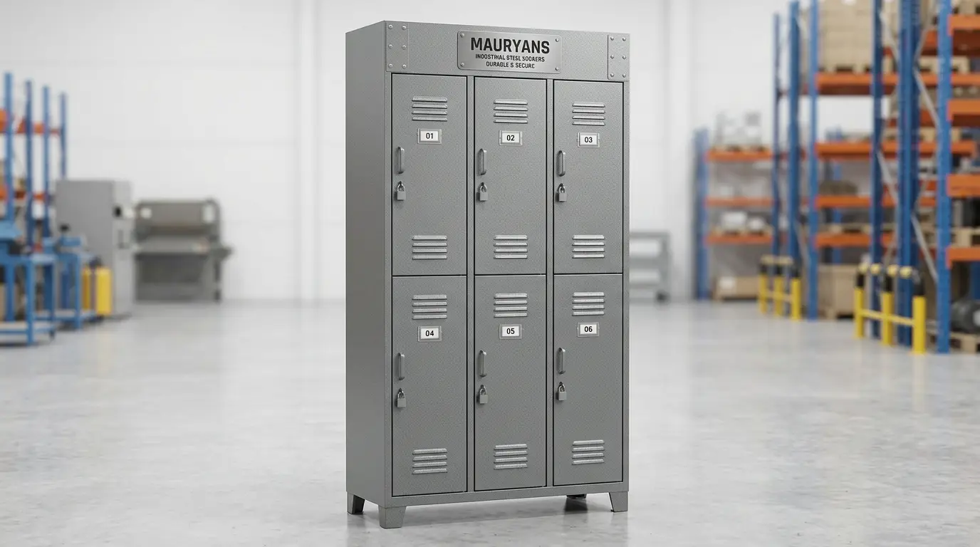 Mild Steel Industrial Locker Cabinet