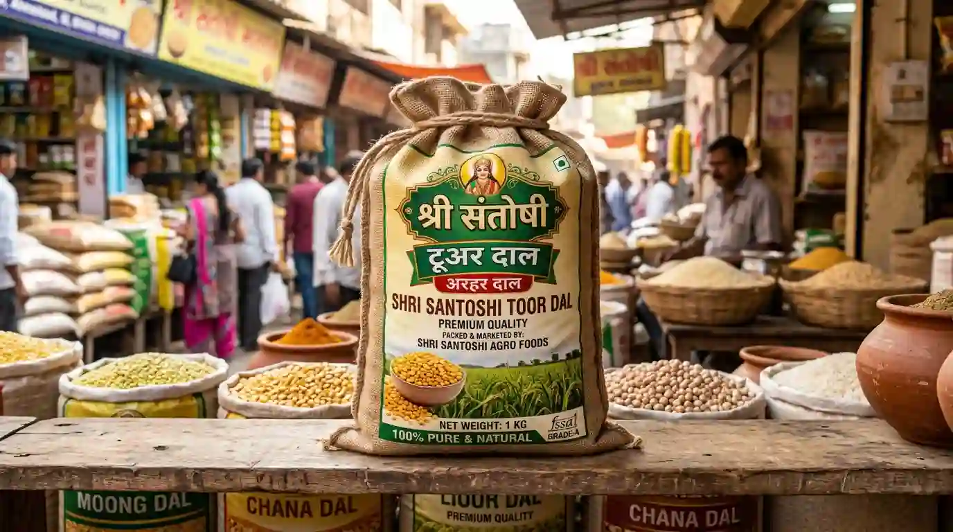 Shri Santoshi Toor Dal 25kg