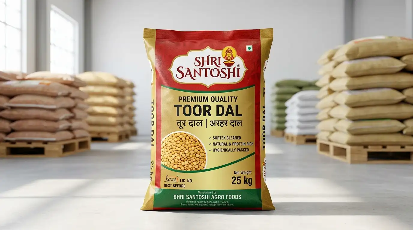Shri Santoshi Toor Dal 25kg