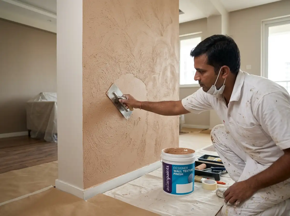 Asian Paints Designer Wall Texture Finish