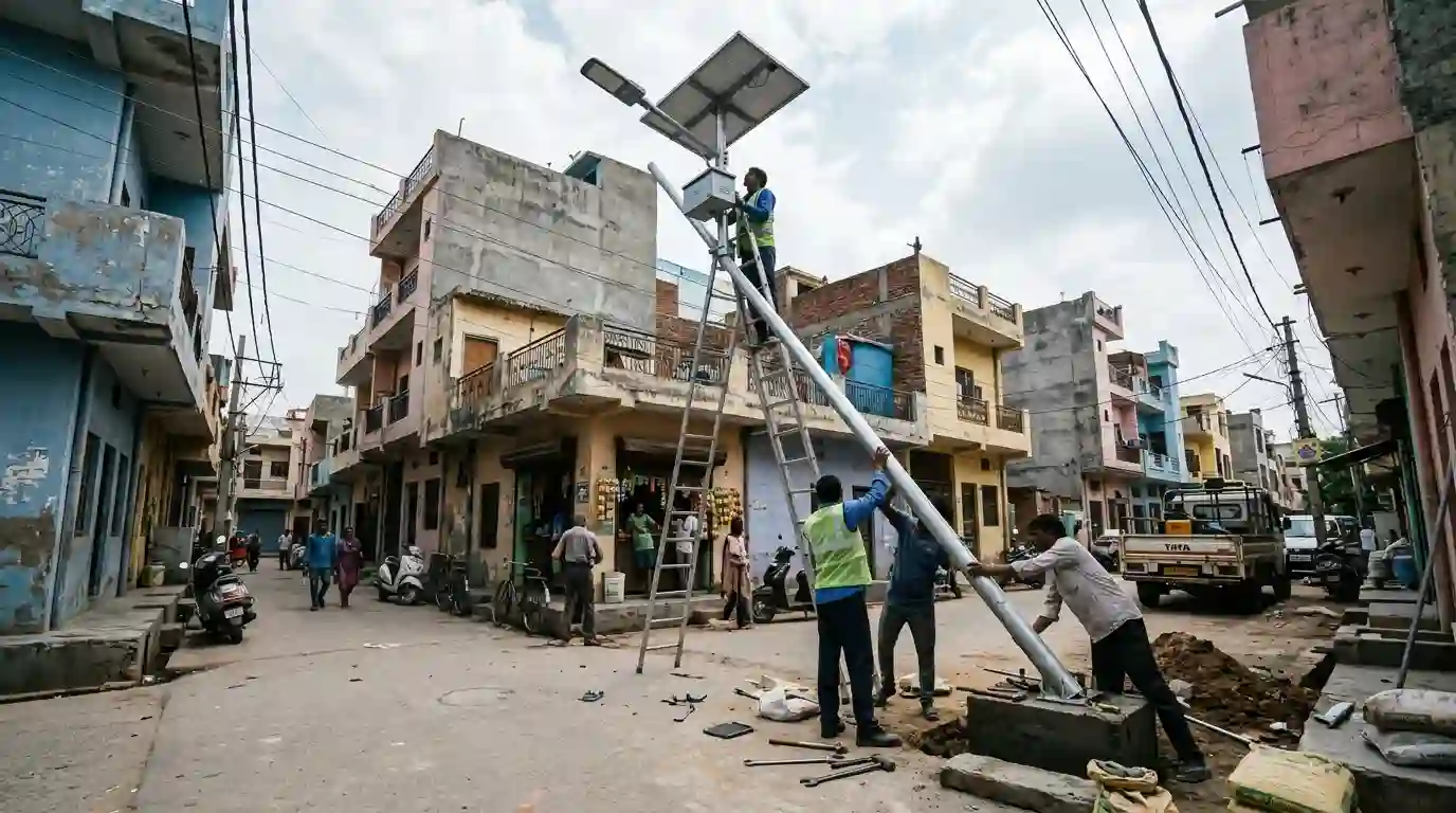 Solar Street Light 40W LED
