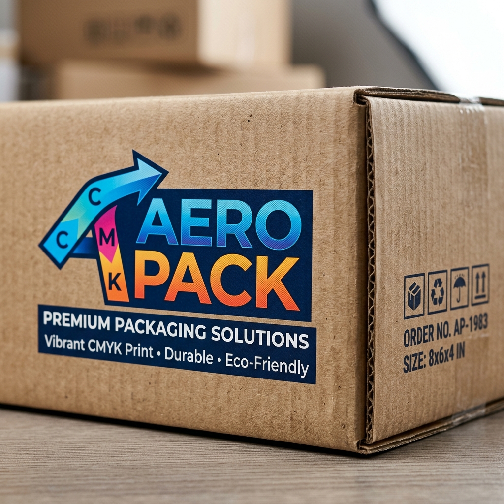 Printed Corrugated Carton Boxes (Custom Branding)