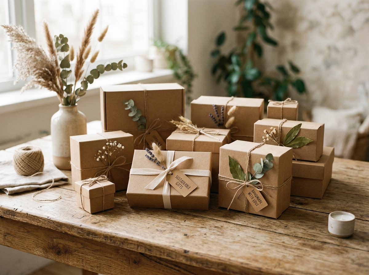 Kraft Paper Packaging Boxes (Eco-Friendly)