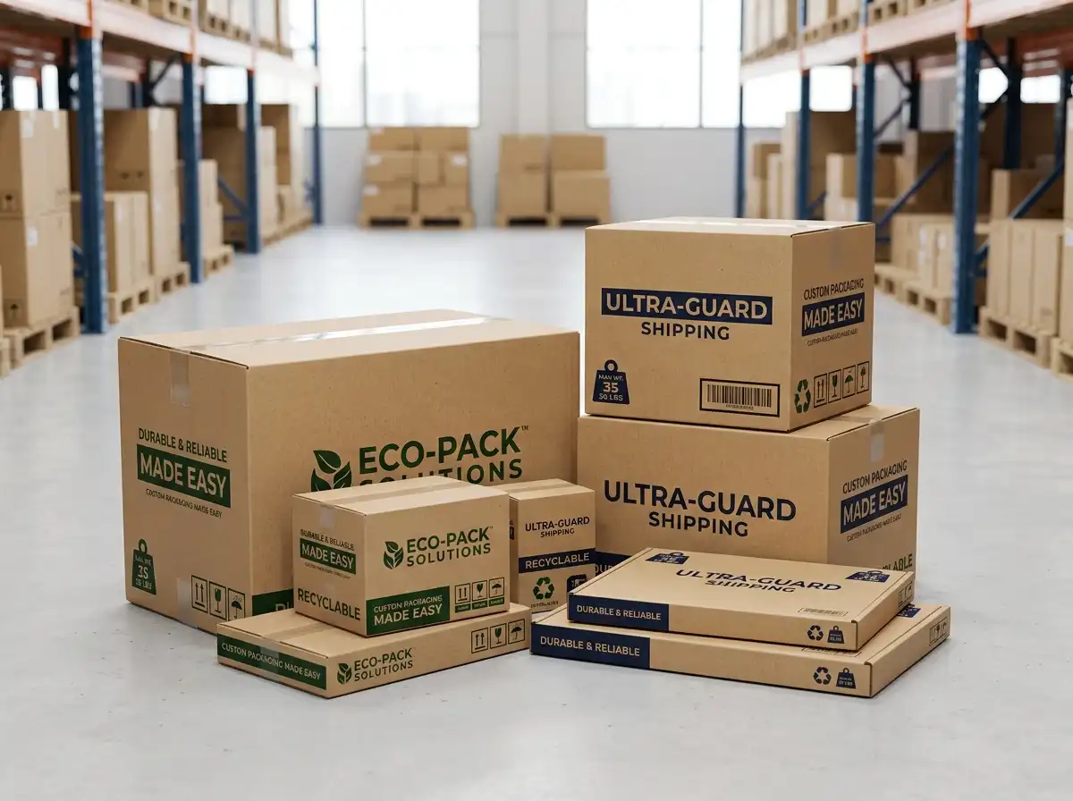 Custom Printed Corrugated Packaging Box