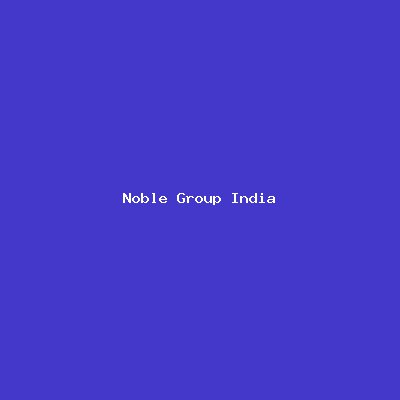 Noble Group India logo